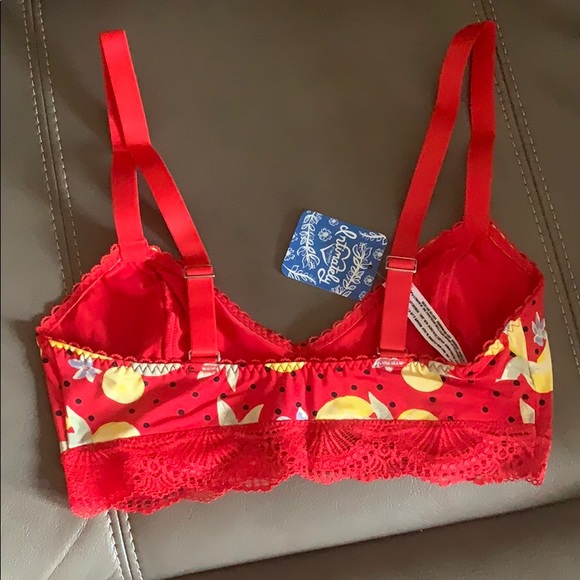 Free People Mari Printed Bralette - Picture 4 of 11